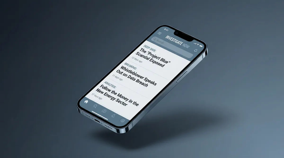 黑料社 - 官方APP界面展示手机模型